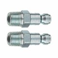Pinpoint 0.25 in. Tru-Flate Steel T-Style Plug, 2 Piece PI2740567